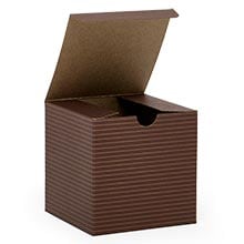 Chocolate Pinstp Kraft Tint Gift Box – 8 X 8 X 3-1/2 – Cardboard – Quantity: 100 – Colored Gift Boxes by Paper Mart Chocolate Pinstp Kraft Tint Gift Box – 8 X 8 X 3-1/2 – Cardboard – Quantity: 100 – Colored Gift Boxes by Paper Mart