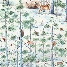 Winter Woodland Gift Wrap - 24 X 833' - Gift Wrapping Paper by Paper Mart