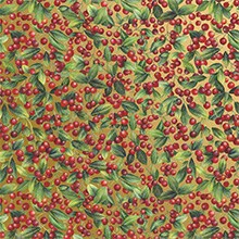 Merry Berry Gift Wrap - 24 X 417' - Gift Wrapping Paper by Paper Mart