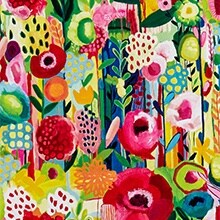 Floral Collage Gift Wrap - 24 X 208' - Gift Wrapping Paper by Paper Mart