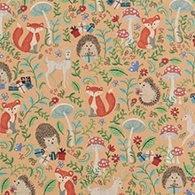 Krafty Fox Gift Wrap - 30 X 833' - Gift Wrapping Paper by Paper Mart