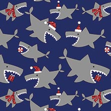 #h9396 Santa Jaws – Gift Wrap – 26 X 417′ – – Gift Wrapping Paper by Paper Mart #h9396 Santa Jaws – Gift Wrap – 26 X 417′ – – Gift Wrapping Paper by Paper Mart