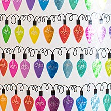#m9357 Lighten Up - Gift Wrap - 24 X 417' - - Gift Wrapping Paper by Paper Mart