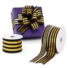 Striped Ribbon at Wholesale Prices | Paper Mart