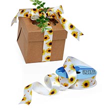 Floral Ribbon: Satin Flower Ribbon for Wholesale | Paper Mart