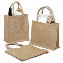 Handmakers Jute Bag with white color  corporate Gift Bag  Festival   Function Gift Bag  ceremony Gift Bag with customization print