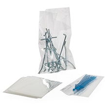 Clear Cello Bags with Gusset, 3.5x2.25x9.75, 100 Pack