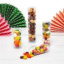 Clear Square Containers & Cap