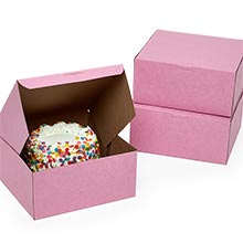 25 Pack] Kraft Pie Boxes - 6x6x3 Inch Brown Boxes for Baked Goods - Small  Boxes for Cookies, Cake, Cheesecake, Muffins, Dessert, Macaroon, Sweets -  Bulk Recyclable Paper Cardboard Square Gift Boxes 