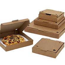 100 Plain White Pizza Boxes Multiple Sizes Postal Boxes Takeaway Pizza Box 