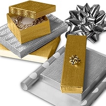 Medium White Jewelry Gift Box with Lid (5.63 x 7.13 x 1), Jampaper