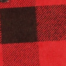 Clear #x7036 Festive Flannel/Kraft - Gift Wrap - 24 X 100' - - Gift Wrapping Paper by Paper Mart