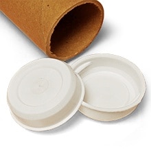 White Gloss Mailing Tubes