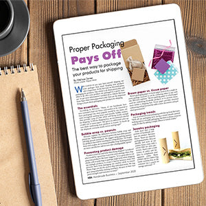 handmade business magazine and paper mart