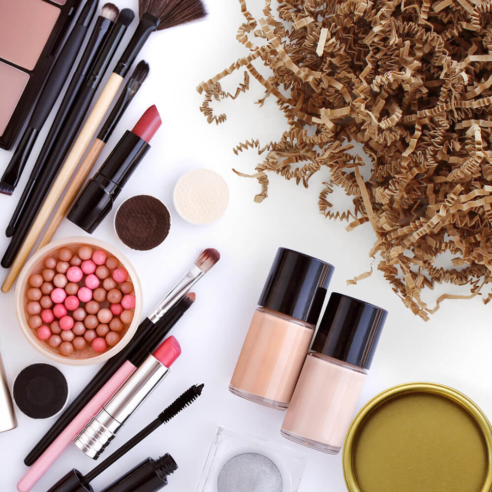 shipping makeup