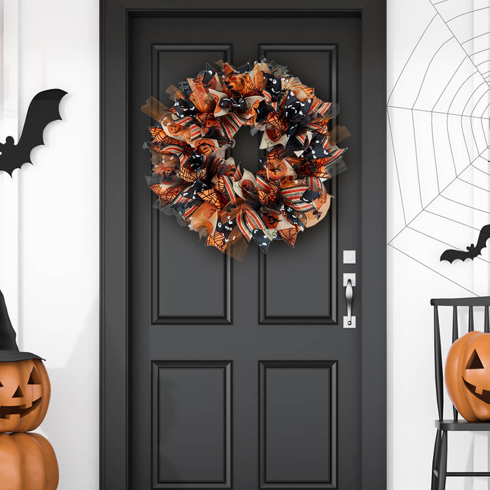 DIY Halloween Wreath