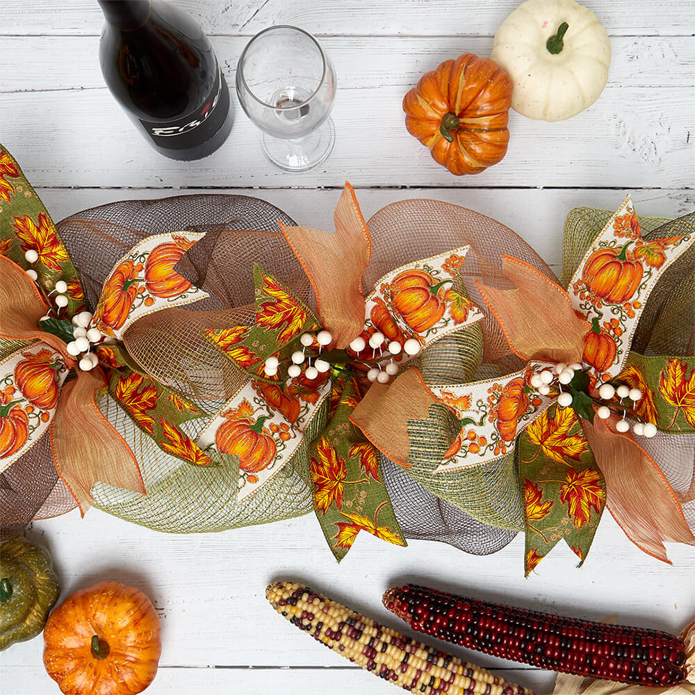 DIY Fall Table Runner