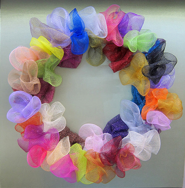How to Make a Deco Mesh Wreath