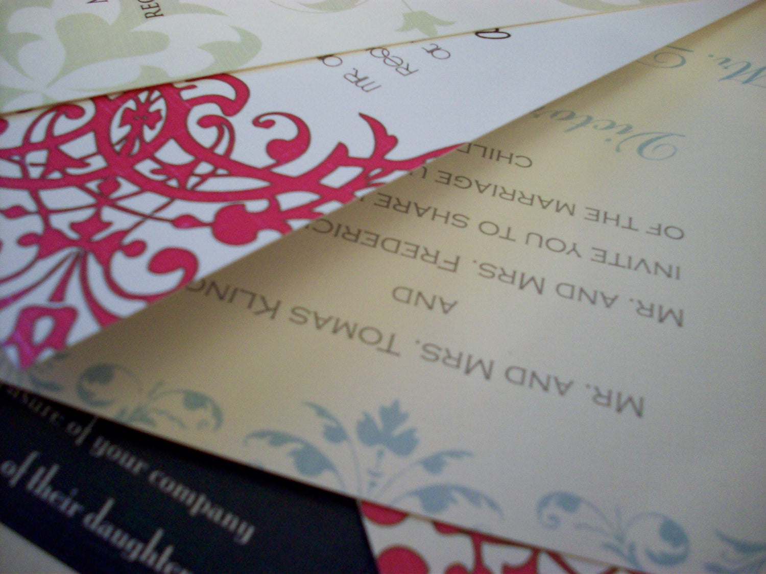 wedding invitation