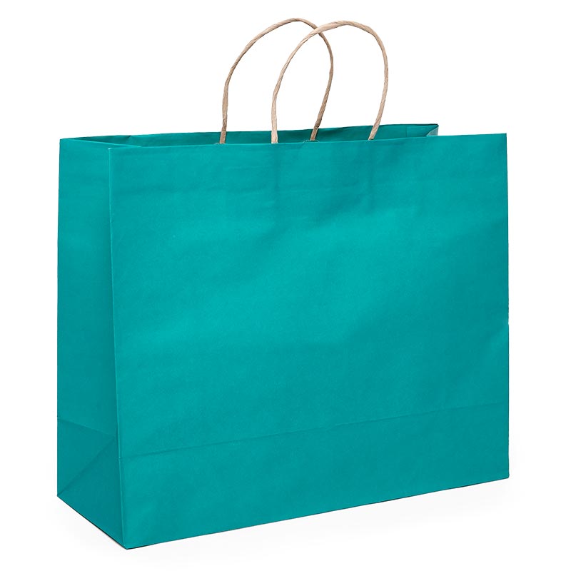 Kraft Tinted Color Shopping Bags (250/Pack)