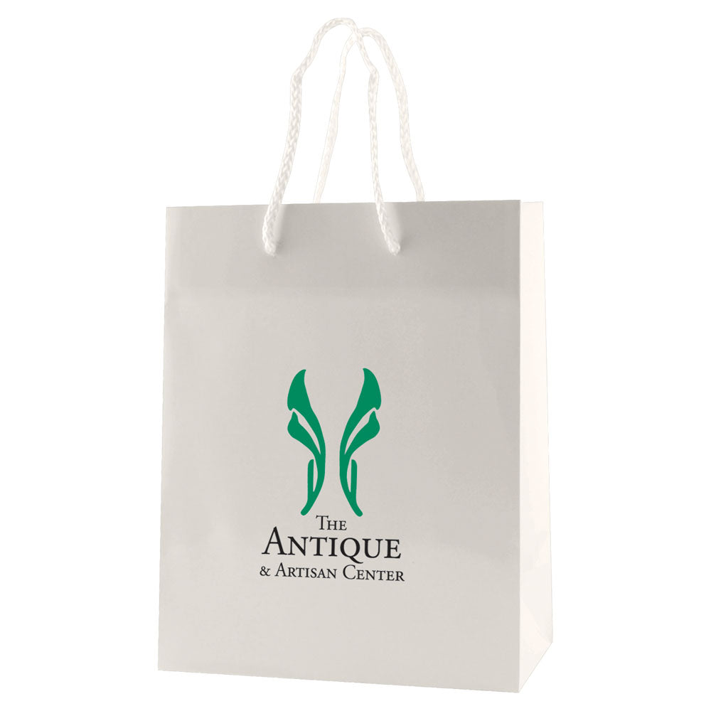Custom Gloss Eurotote - 1C/1S-HS (1 Color/1 Stamp-Hot Stamp)