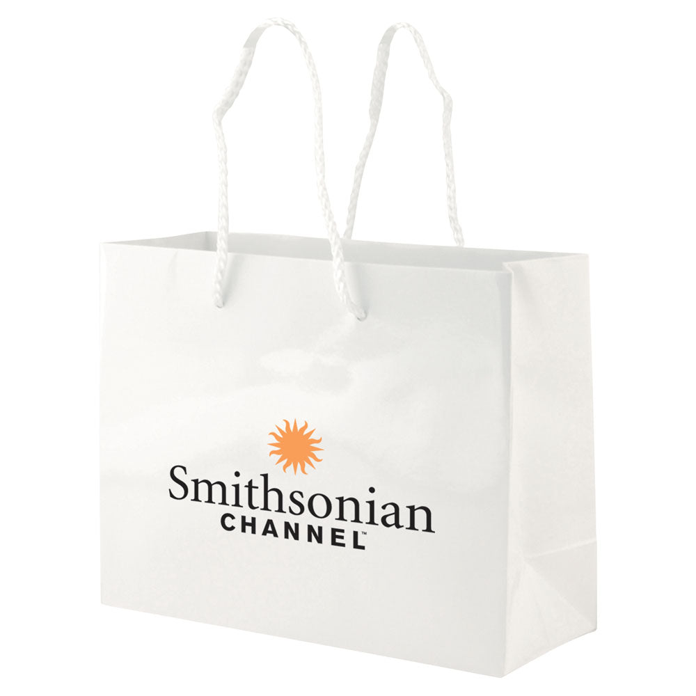Custom Gloss Eurotote - 1C/1S-HS (1 Color/1 Stamp-Hot Stamp)