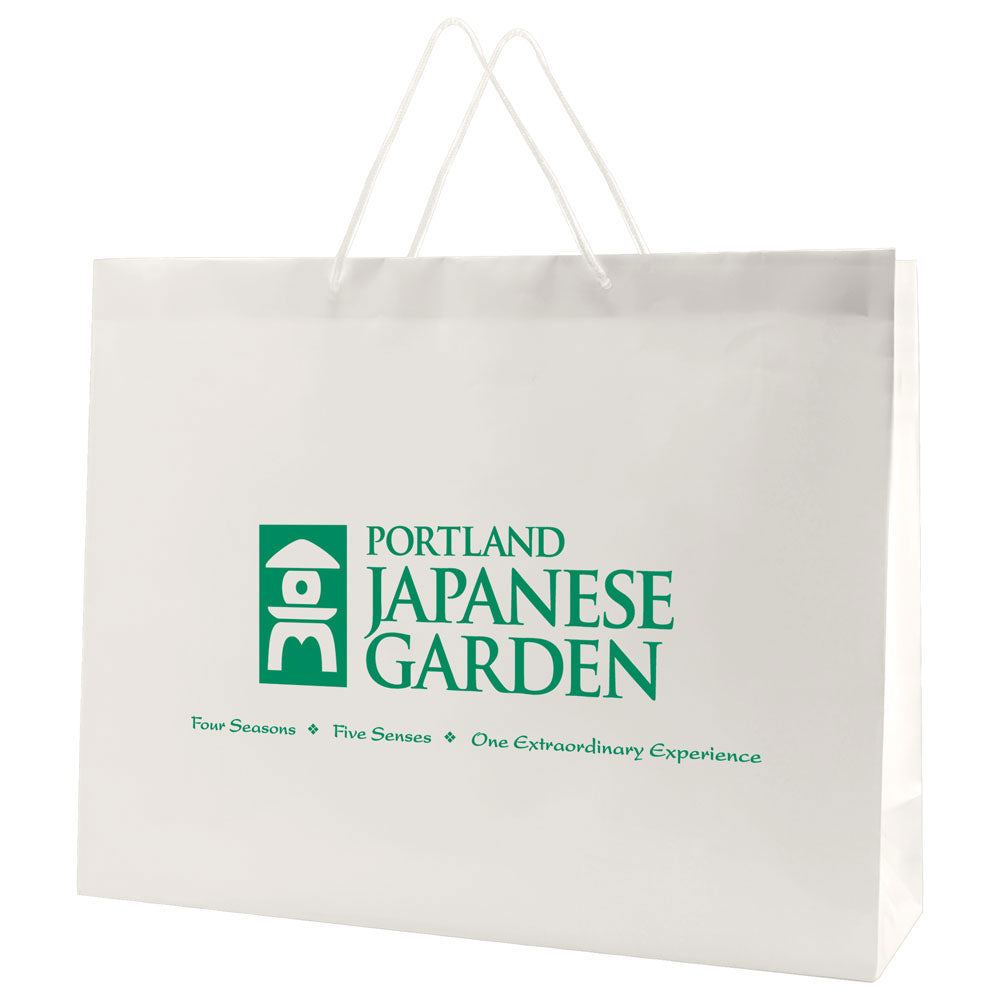 Custom Gloss Eurotote - 1C/1S-HS (1 Color/1 Stamp-Hot Stamp)