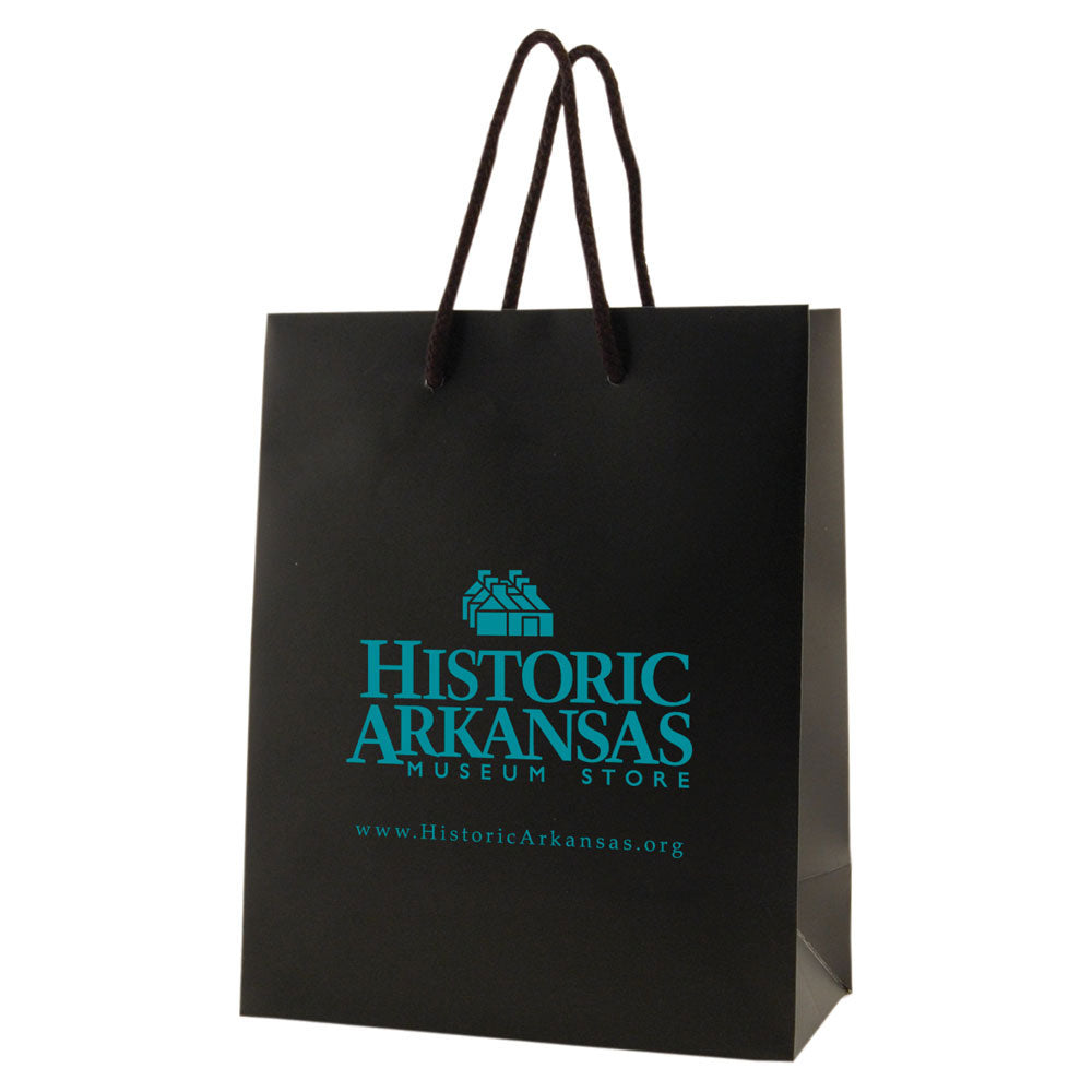 Custom Matte Eurotote - 1C/1S-HS (1 Color/1 Stamp-Hot Stamp)