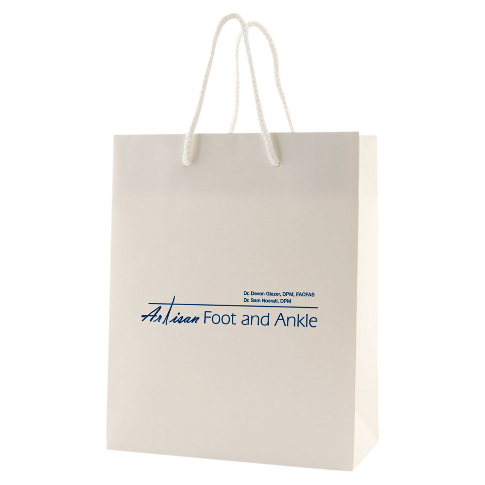 Custom Matte Eurotote - 1C/1S-HS (1 Color/1 Stamp-Hot Stamp)