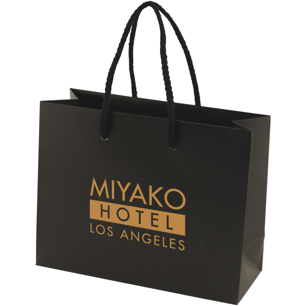 Custom Matte Eurotote - 1C/1S-HS (1 Color/1 Stamp-Hot Stamp)