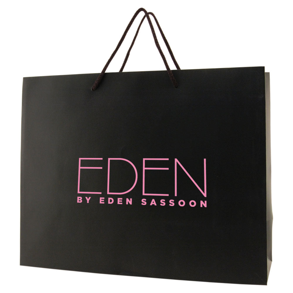Custom Matte Eurotote - 1C/1S-HS (1 Color/1 Stamp-Hot Stamp)