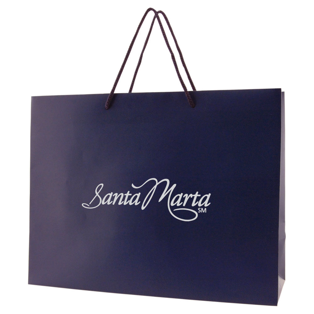 Custom Matte Eurotote - 1C/1S-HS (1 Color/1 Stamp-Hot Stamp)