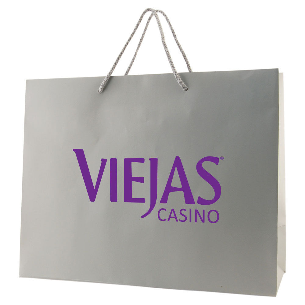 Custom Matte Eurotote - 1C/1S-HS (1 Color/1 Stamp-Hot Stamp)