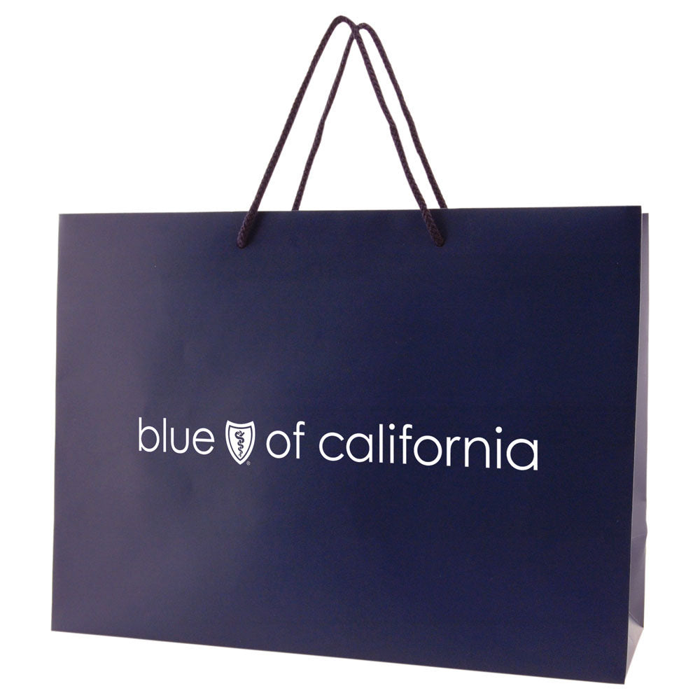 Custom Matte Eurotote - 1C/1S-HS (1 Color/1 Stamp-Hot Stamp)