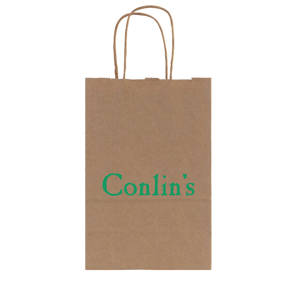 Custom Twisted Bag - 1C/1S-HS (1 Color/1 Stamp-Hot Stamp)