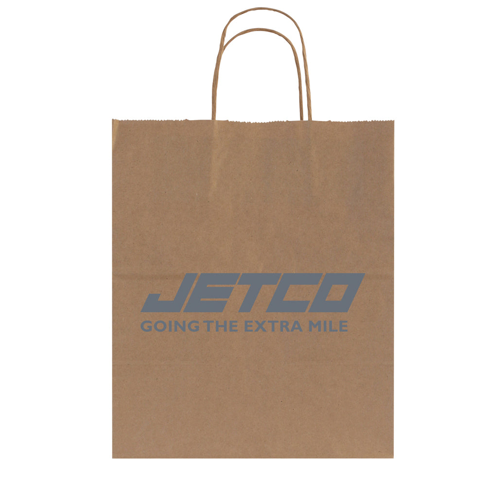 Custom Twisted Bag - 1C/1S-HS (1 Color/1 Stamp-Hot Stamp)