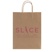 Custom Twisted Bag - 1C/1S-IP (1 Color/1 Stamp-Ink Printed)