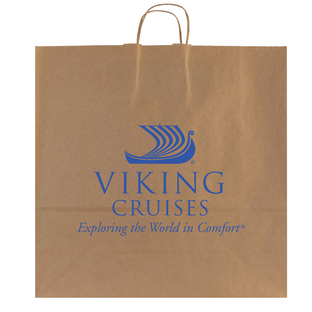 Custom Twisted Bag - 1C/1S-HS (1 Color/1 Stamp-Hot Stamp)