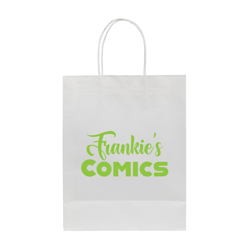Custom Twisted Bag - 1C/1S-HS (1 Color/1 Stamp-Hot Stamp)