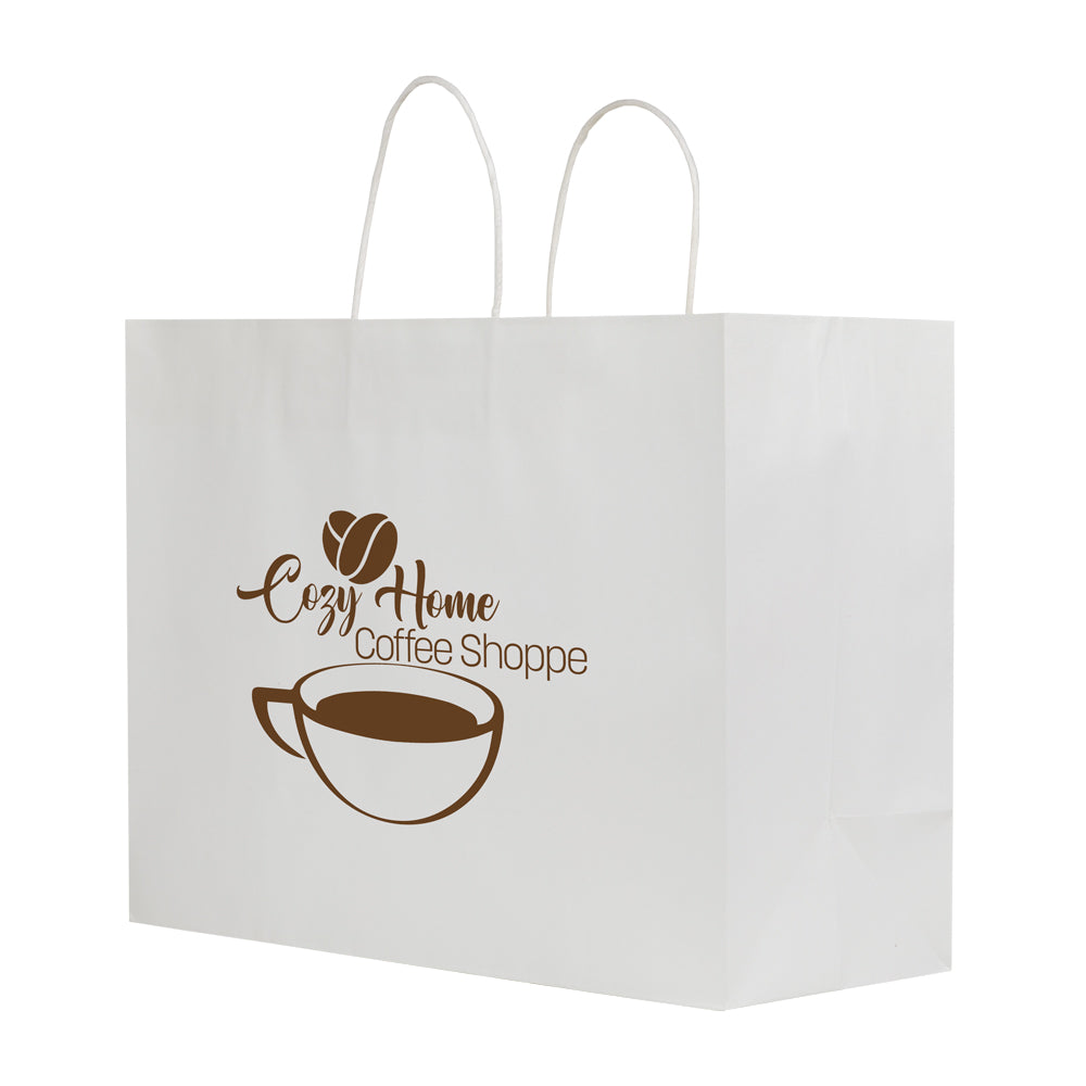 Custom Twisted Bag - 1C/1S-HS (1 Color/1 Stamp-Hot Stamp)