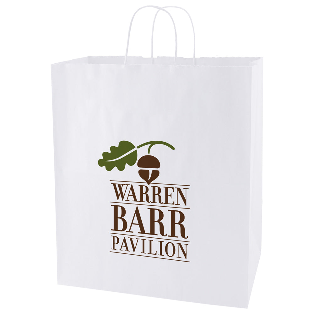 Custom Twisted Bag - 1C/1S-HS (1 Color/1 Stamp-Hot Stamp)