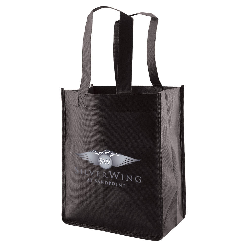 Custom Regular Fabric Tote 1C/1S-Ss (1 Color/1 stamp-Silk screen)