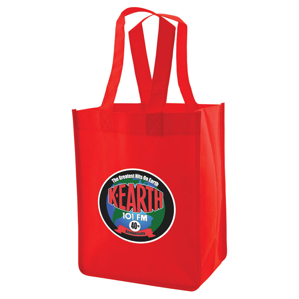 Custom Regular Fabric Tote 1C/1S-Ss (1 Color/1 stamp-Silk screen)