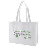 Custom 28" Handle Regular Fabric Tote 1C/1S-Ss (1 Color/1 stamp-Silk screen)