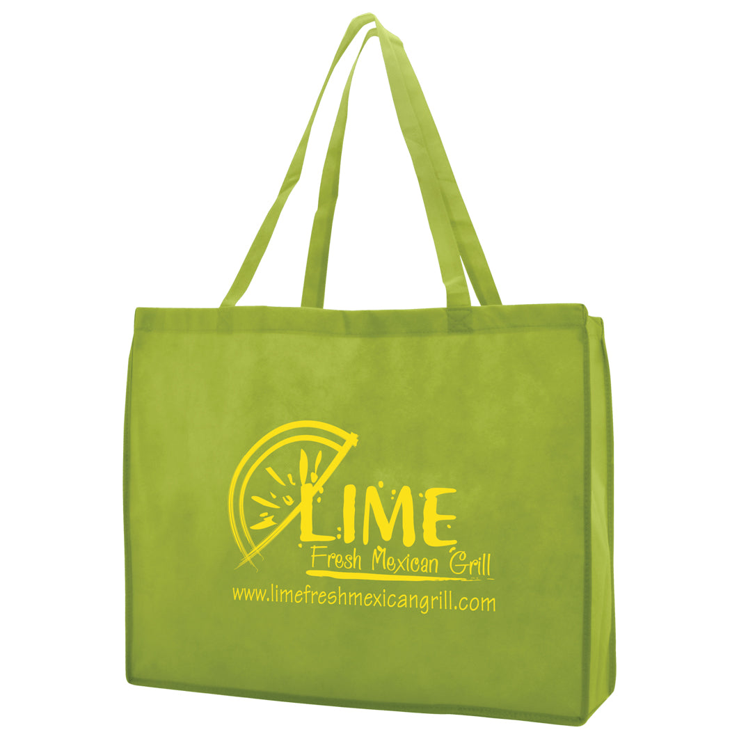 Custom Regular Fabric Tote 1C/1S-Ss (1 Color/1 stamp-Silk screen)