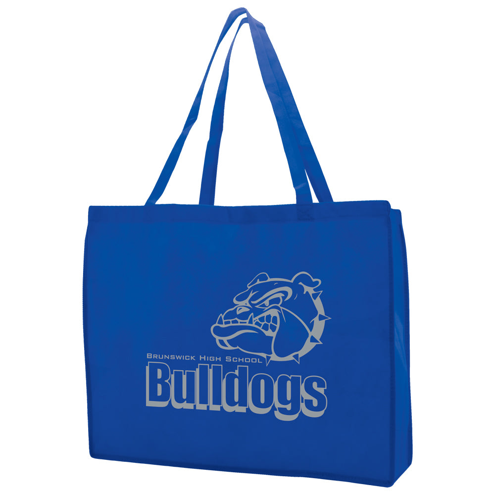 Custom Regular Fabric Tote 1C/1S-Ss (1 Color/1 stamp-Silk screen)