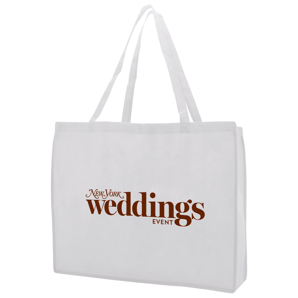 Custom Regular Fabric Tote 1C/1S-Ss (1 Color/1 stamp-Silk screen)