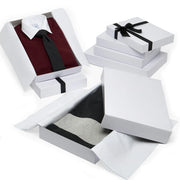 Matte White Apparel Boxes