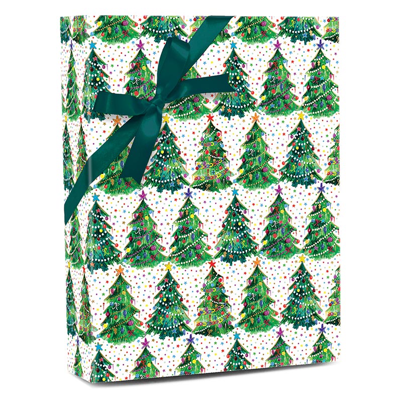 Christmas Trees Gift Wrap