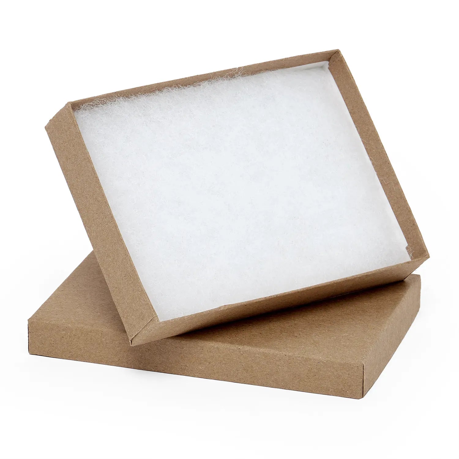 Natural Kraft Jewelry Boxes (100/Pack)